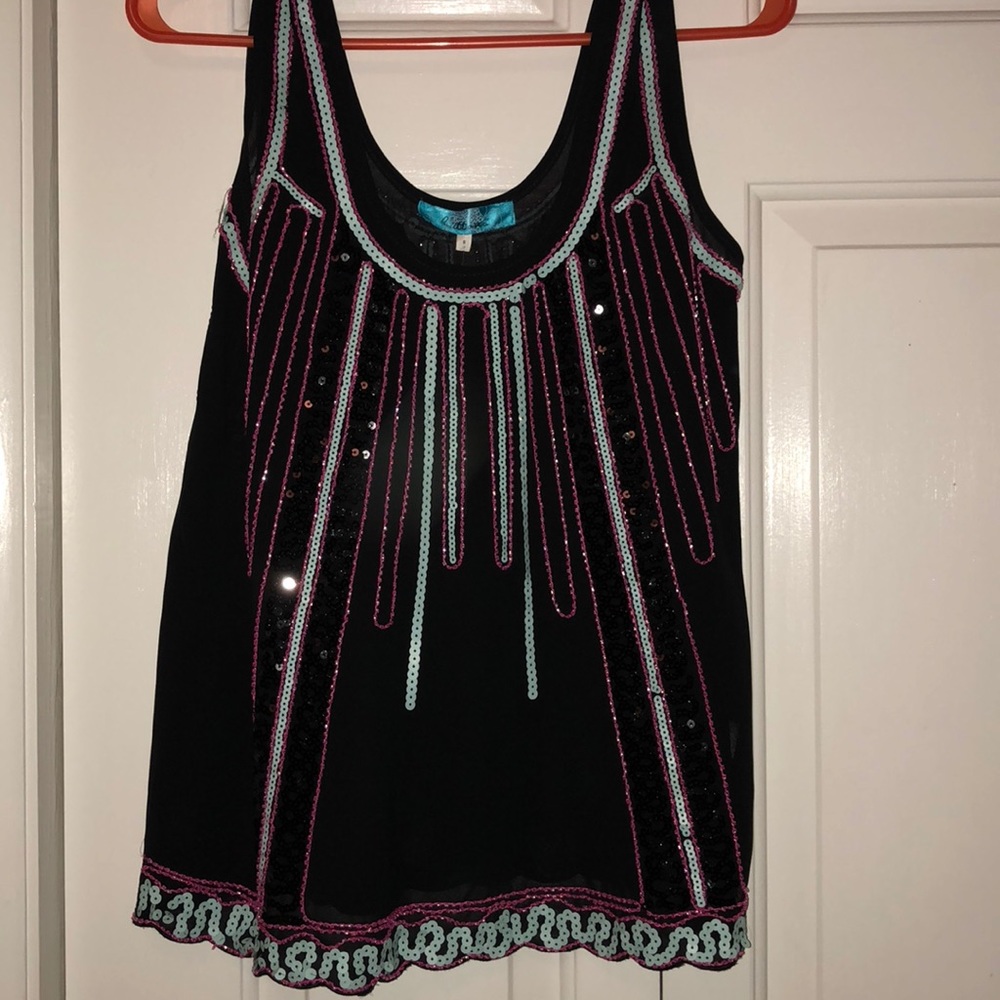 Sequin top